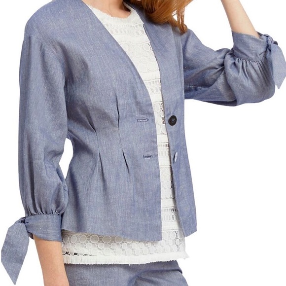 Nic and Zoe Twill Denim Jacket - Picture 2 of 5